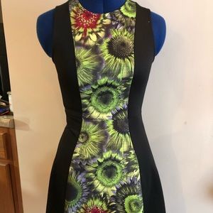 Black and Floral Dress!